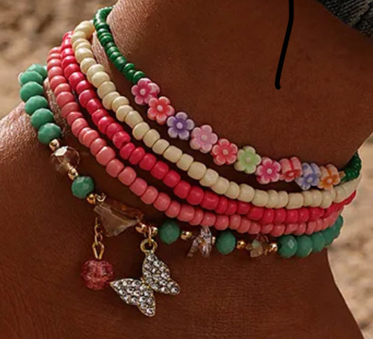 Butterfly  Anklet