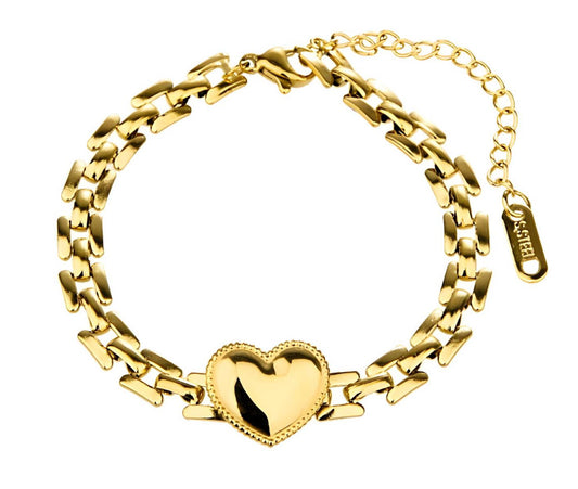 Golden Heart Bracelet